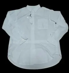 【新品未使用品】UNIQLO スーピマコットンオーバーサイズシャツ 白 XS