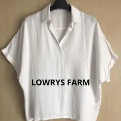 LOWRYS FARM 半袖ブラウス