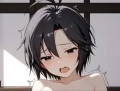 バスタオル　アイドルマスター　菊池真　シークレット