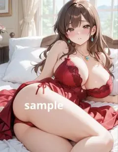 AIイラスト 美女 A4ポスター G73