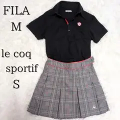 ✨未使用級✨ゴルフウェア セットアップ FILA✖le coqsportif