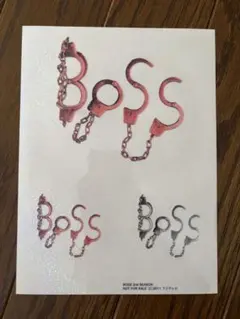 BOSS シール