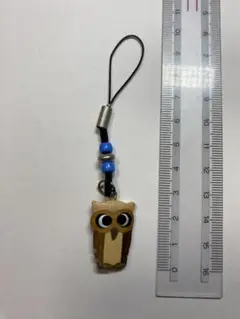フクロウ ストラップ