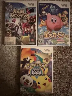 Wii ゲームソフト 3本セット