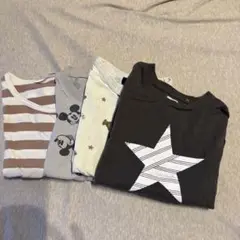 ミッキーマウスフタフタ　ビームス　ポロTシャツセット 4枚　130