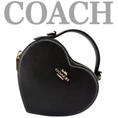 極美品‼️ COACH コーチ　ハンドバッグ　オールレザー　8A71 ブラック COACH コーチ トートバッグ レディース 2Way レザー 馬車柄