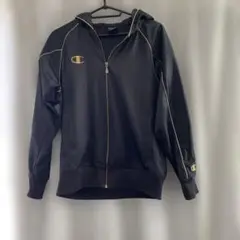 ‼️未使用に近い‼️Champion ブラック ジップアップジャージ