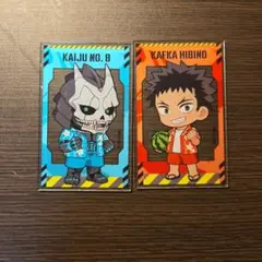 怪獣8号 日比野カフカ and GALLERY トレーディングクリアカードセット