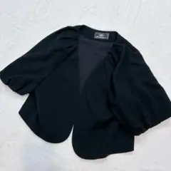 【美品】Diagram グレースコンチネンタル ノーカラージャケット ブラック