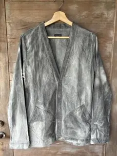 希少！人気！FRANK LEDER インクダイドベッドシーツカーディガン