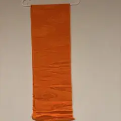 オレンジ色 雲模様 帯揚げ
