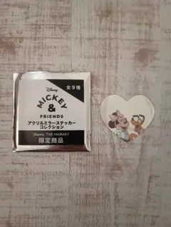 Disney the market ミニー プルート アクリルミラーステッカー