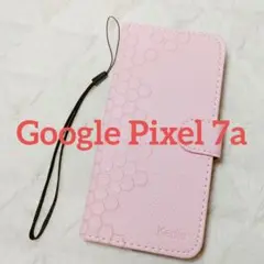 ♡大幅値下げ♡Google Pixel 7a ケース 手帳型ケース ハニカム