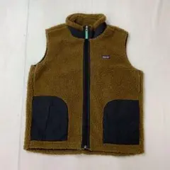 patagonia パタゴニア レトロX ベストキッズ XXL 茶