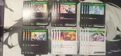 xross stars　ぶいすぽっ！　緑カード4枚セット