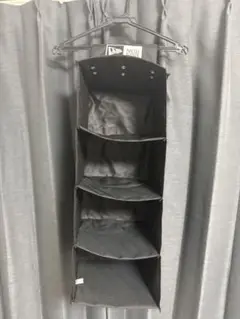 NEW ERA キャップ収納 ブラック 4段