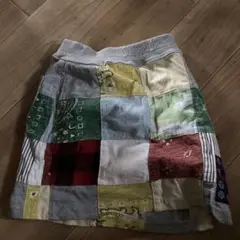 パッチワークスカート 100cm