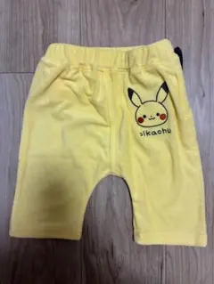 モンポケ　ピカチュウ　モンキーパンツ　パイル生地　半ズボン　95 新品