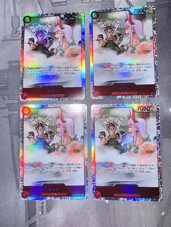 ヤマト　sr 4枚セット　ワンピースカード