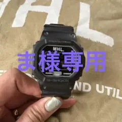 専用出品MHL.×G-SHOCK 腕時計 黒 マーガレットハウエル