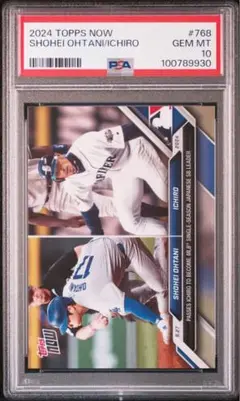 2024 Topps Now #768 大谷翔平 イチロー