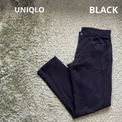 黒 スキニーパンツ バックポケット付き　ユニクロ