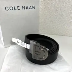【新品未使用】 COLE HAANレザー ベルト 本革 黒