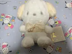 サンリオ　ポチャッコ　ホワイトシリーズ　ぬいぐるみ　タグ付き