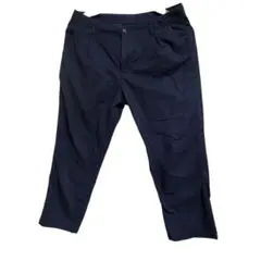クロップドパンツ ジッパー付き