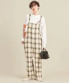 PHEENY/フリースサロペットスカート PHEENY/POLARTEC FLEECE SALOPETTE SKIRT(BLACK)