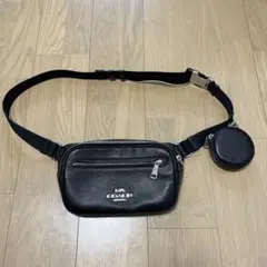 未使用級✨コーチ ボディバッグ エリアス　ベルトバッグ　シグネチャー　デニム COACH OUTLET｜【公式】エリアス ベルト バッグ | Rakuten