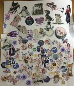 ごちゃ混ぜシール　200枚セット