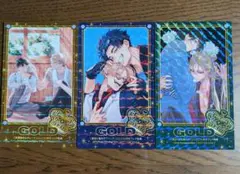 レジェンダリー・ホログラムカード　BE・BOY GOLD 30周年フェア　3枚
