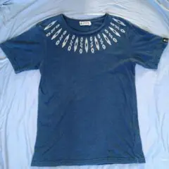 TITICACA ネイビー メンズ Tシャツ Mサイズ