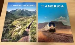 【希少品・非売品】　アメリカの電車バンフ　２冊