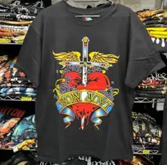 アーティストデザインバンドTシャツ★ボン・ジョヴィ④★海外サイズ L★