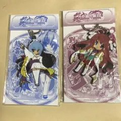 越雪・劉備 ラバーキーホルダー 恋姫無双