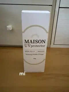 MAISON UV protector 成瀬愛里さん　日焼け止め　新品 新品】成瀬愛里さんプロデュース日焼け止めMAISON UV protector
