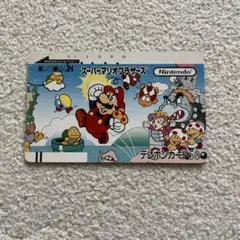 Nintendo スーパーマリオ　テレホンカード テレカ　使用済み　レトロ　レア Super Mario Bros Vintage Phone Card Nintendo 1985 Rare