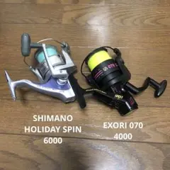 スピニングリール 2個セット