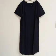 ☆買い時☆ [DAILY/RITUAL] ロング Tシャツ ワンピ 半袖 曲げ袖