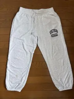 スウェットパンツ UCSB トレーニングパンツ グレー