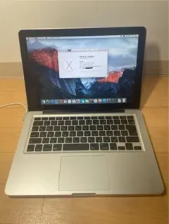 MacBook 13.3インチ メモリ 8GB SSD 120GB 充電器付き