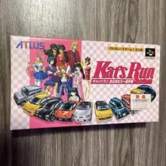 スーパーファミコン ソフト Kat&#39;s Run(キャッツラン) 全日本Kカー選手権 アトラス コメ付き) ゆっくりKAT'S RUN 全日本Kカー選手権