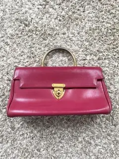 【美品✨】ルーシーサンクレール リザードスキンスキン 2way ハンドバッグ 黒 美品✨】ルーシーサンクレール リザードスキンスキン 2way