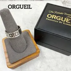ORGUEIL オルゲイユ モンガラコインリング 箱付き
