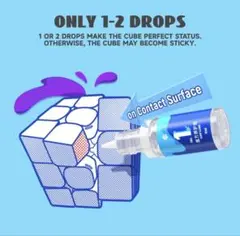 GAN潤滑剤No.1メンテナンス　ルービックキューブ　スピードキューブ