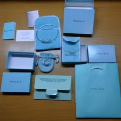 ティファニー トリプルスター ネックレス リング9号 バングル