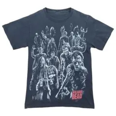 ウォーキングデッド ムービーTシャツ フェードブラックSサイズ