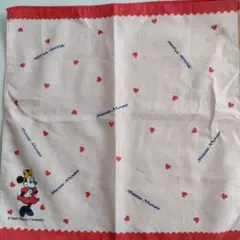 レトロミニーマウス ハンカチ ピンク